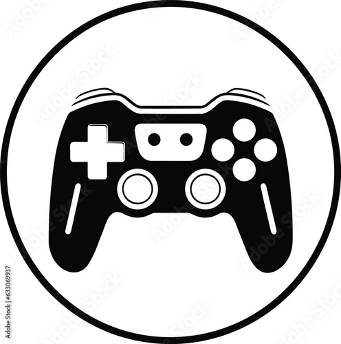 Video game controller vector illustration for t-shirt design