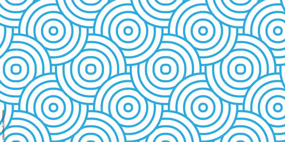 Abstract blue circle background with waves seamless overloping clothinge and fabric pattern with waves. seamless pattern with waves and blue geomatices retro background.
Abstract blue circle background with waves seamless overloping clothinge and fabric pattern with waves. seamless pattern with waves and blue geomatices retro background.