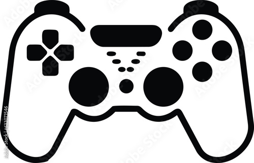 Video game controller vector illustration for t-shirt design