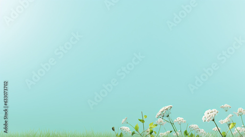 An inviting, vibrant mint green background that's clean and uncluttered, offering a refreshing and energetic ambiance