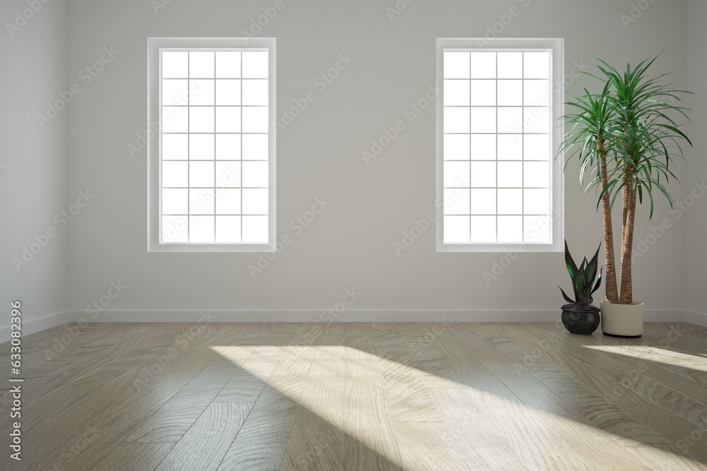 Modern interior design. 3D illustration Modern interior design. 3D illustration