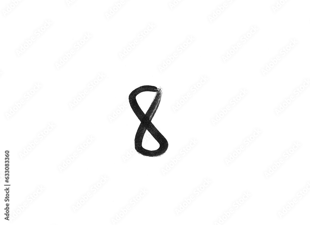 Fototapeta premium marker letter isolated mark hand draw