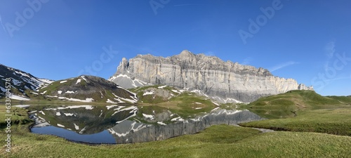 rocher des fiz, lac d'anterne 