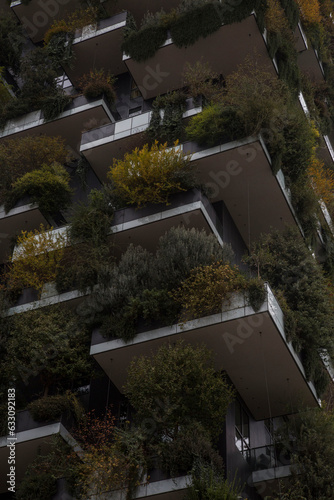 apartment exterior with nature 