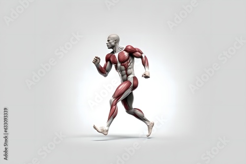 Anatomy of sprint running, generative ai
