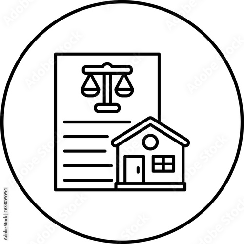 Property Law Icon