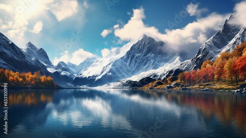 lake louise banff national park country wallpaper © Volodymyr