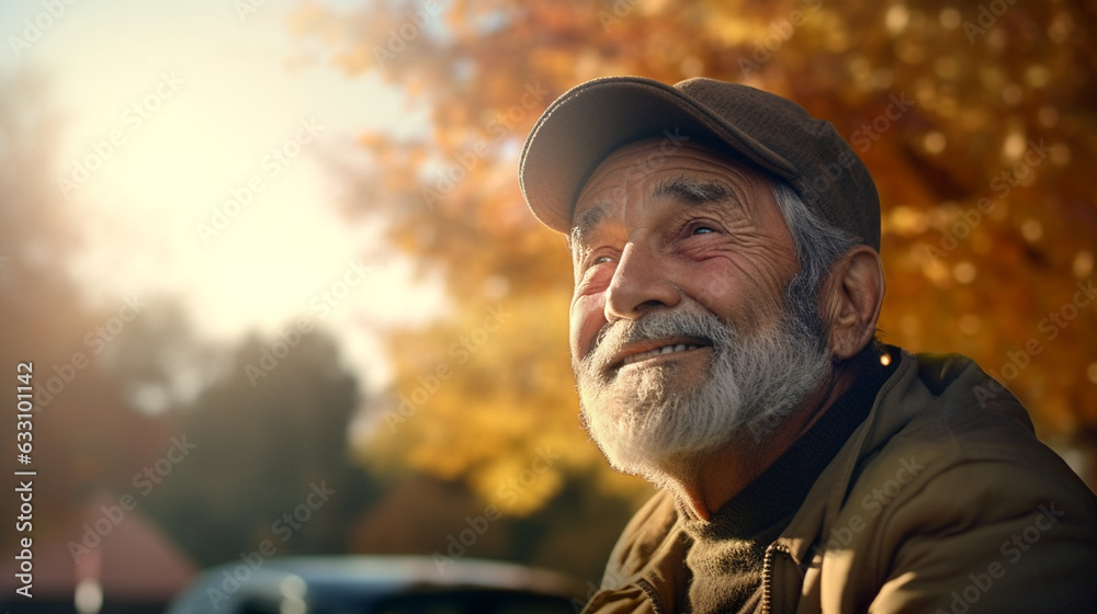 person old smiling pensioner smile outdoors outside person old smiling pensioner smile outdoors outside