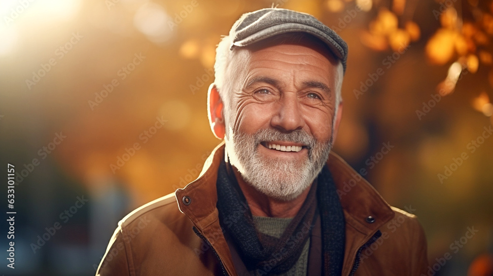 person old smiling pensioner smile outdoors outside person old smiling pensioner smile outdoors outside