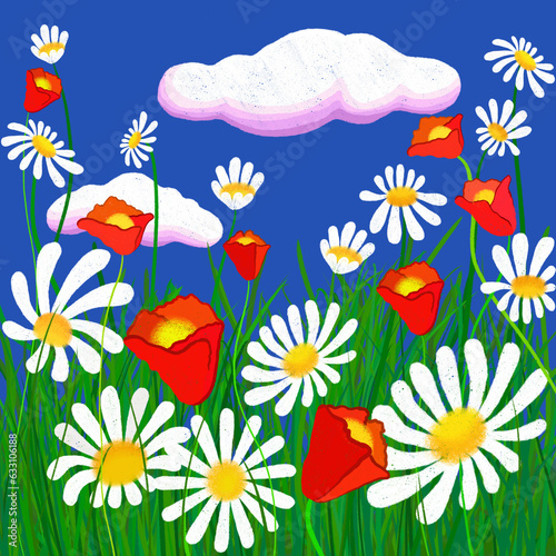 Field of flowers