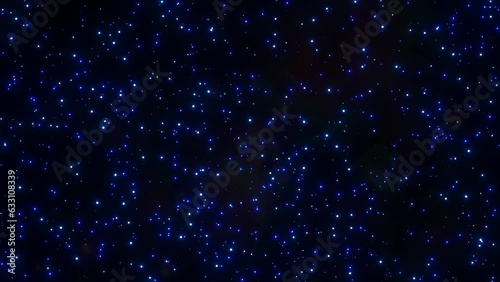 Starry night sky background. Stars in the outer space. Galaxy in the universe.