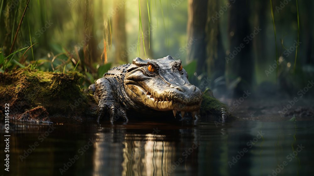alligator in the zoo alligator in the zoo
