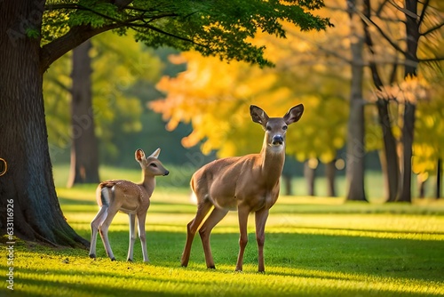 Fotografija deer in the woods