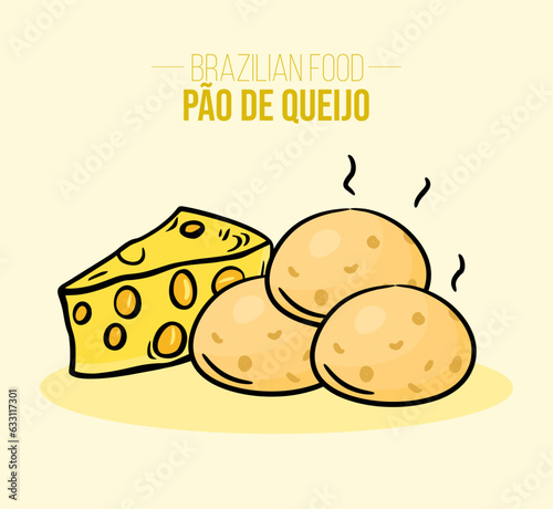 Pão de queijo, bread cheese -  Brazilian food - minas food, mineiro