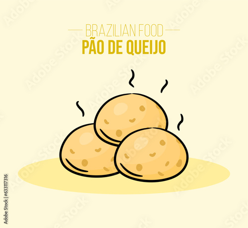 Pão de queijo, bread cheese -  Brazilian food - minas food, mineiro