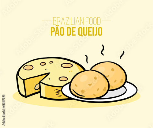 Pão de queijo, bread cheese -  Brazilian food - minas food, mineiro