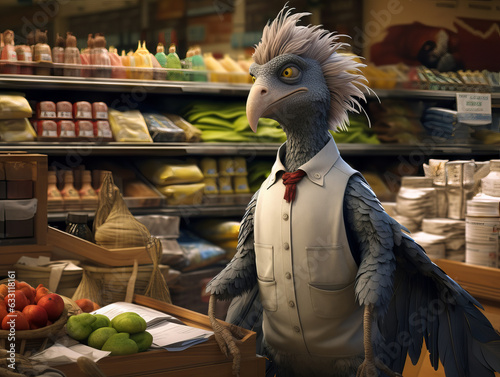 Archaeopteryx Grocery Shop Clerk photo