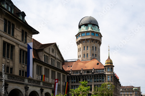 Photography Tower of the Urania observatory in Zurich