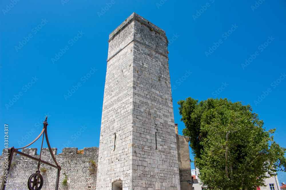 Captain's tower (Kapetanova kula) Zadar in the state of Zadar Croatia