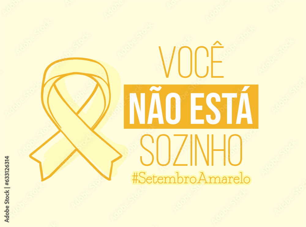 Frases de Setembro Amarelo - Imagens desenhos artes