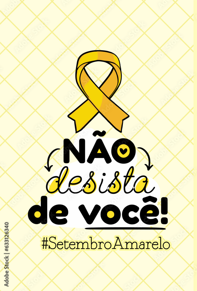 Frases de Setembro Amarelo - Imagens desenhos artes