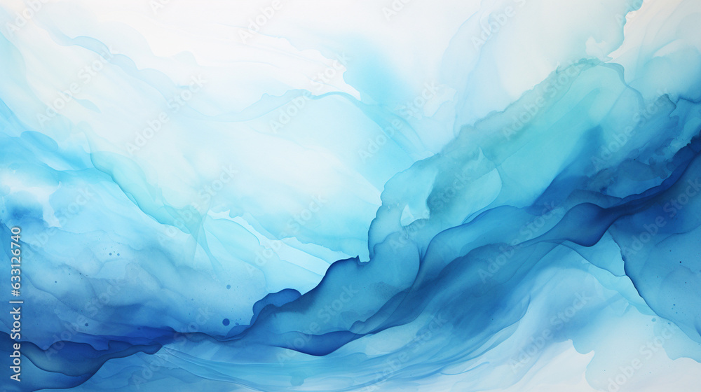 An illustrative depiction of an abstract watercolor background, featuring shades of blue reminiscent of marbled paper with a fluid and liquid-like texture, forming a captivating ba An illustrative depiction of an abstract watercolor background, featuring shades of blue reminiscent of marbled paper with a fluid and liquid-like texture, forming a captivating ba