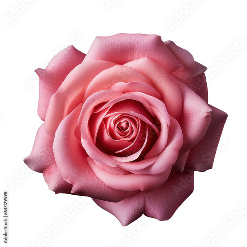 pink roses, isolated on transparent background,