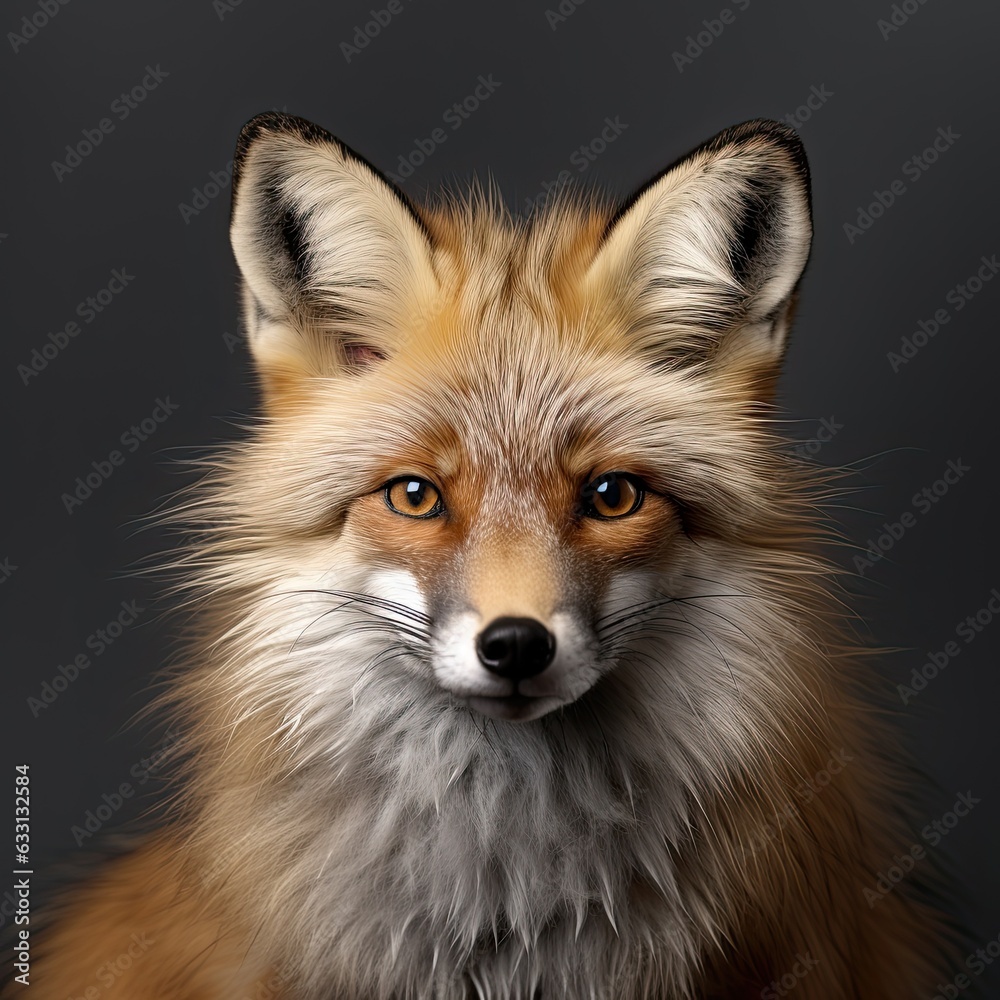 Fox portrait Fox portrait