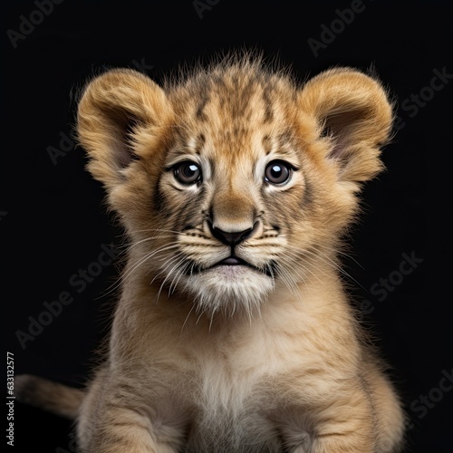Baby lion portrait © Svwtlana