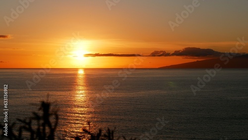 sunset, tenerife