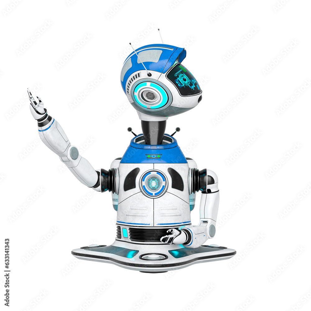 bot robot is floating and calling a bus or a taxi bot robot is floating and calling a bus or a taxi