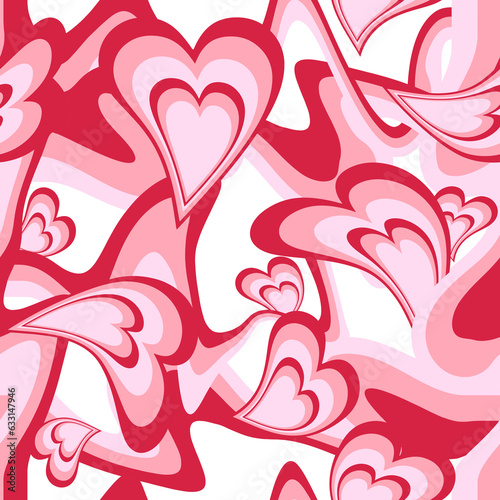 seamless retro pattern for textile