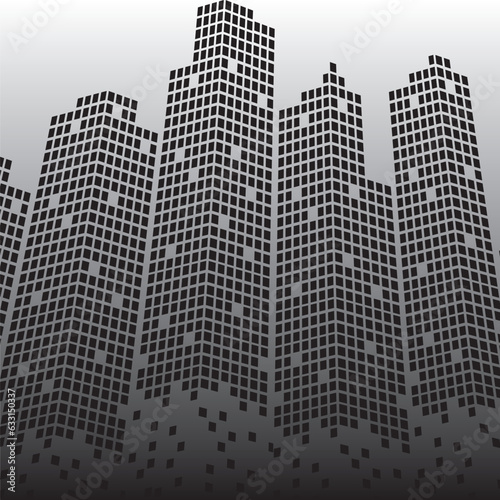 City Skyline animated trailer background