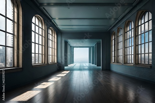 empty room with a window © zaroosh