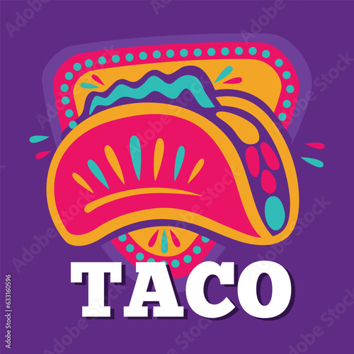 Taco Logo Design Cinco De Mayo