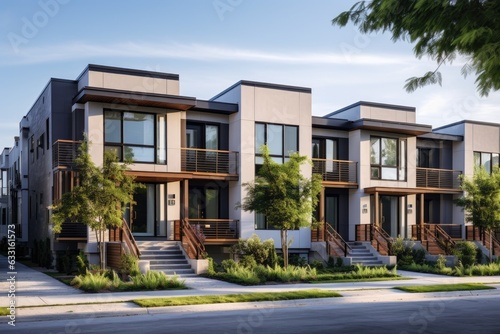 Panorama Park offers a brand new series of three story single family homes in Richardson, situated in North Dallas. These residences feature a contemporary design, perfect for urban living. Each home