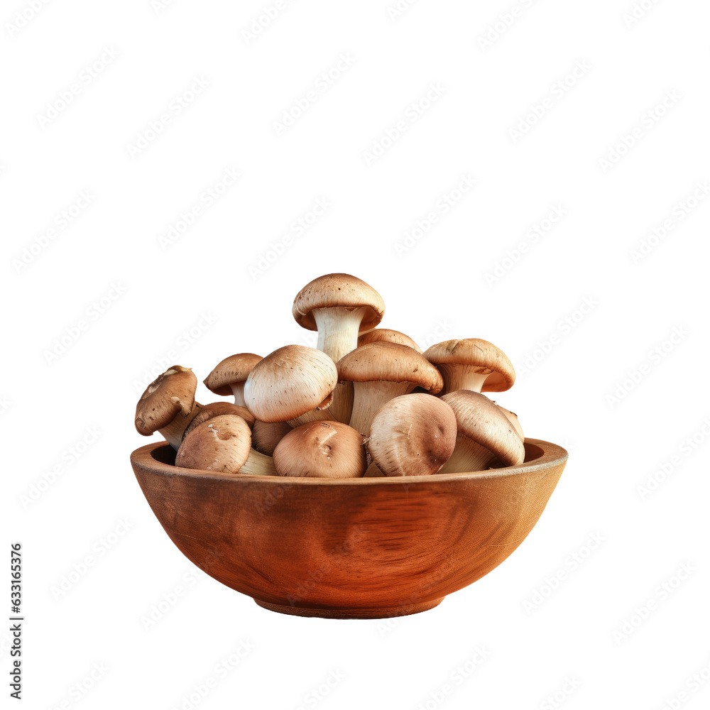 Mushrooms in a bowl Mushrooms in a bowl