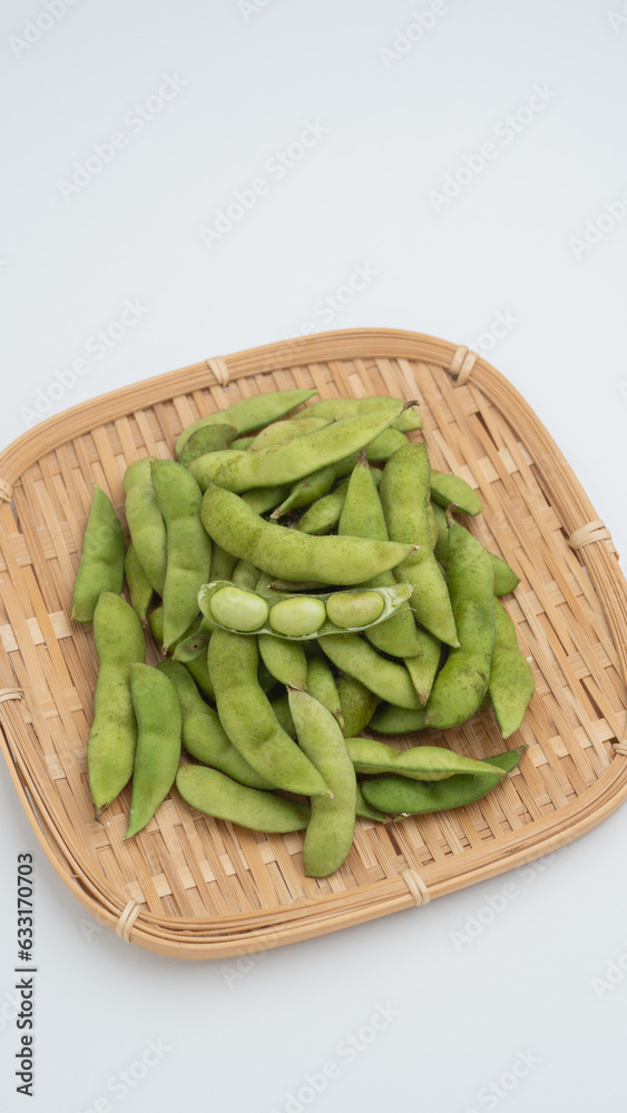 生の枝豆 生の枝豆