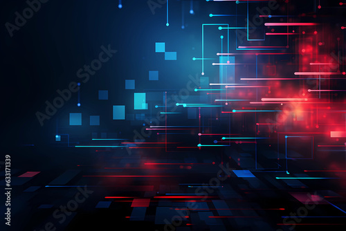 Modern Technology Abstract Background