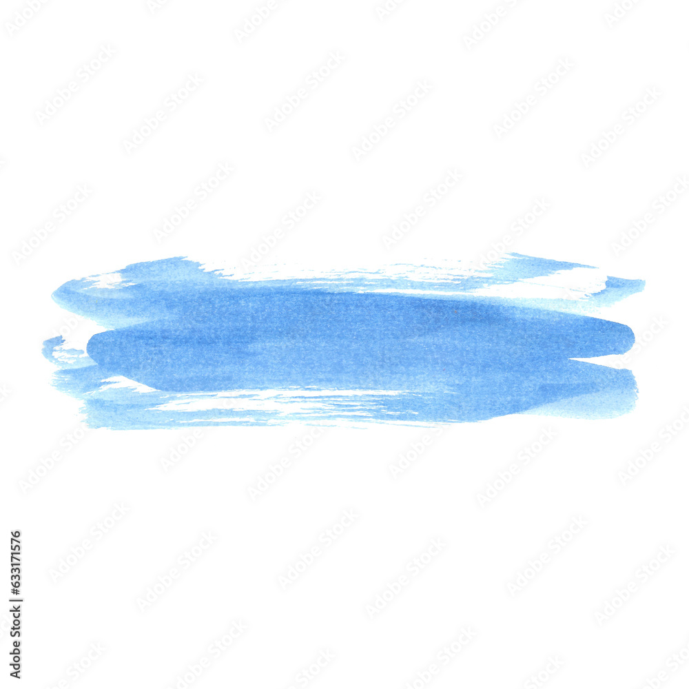 Fototapeta premium Abstract blue texture and background with brushstroke like lines drawn by watercolor. Great basic of print, badge, party invitation, banner, tag.