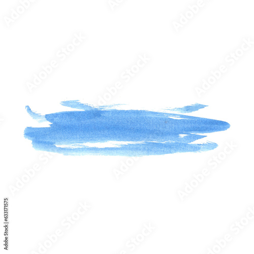 Abstract blue texture and background with brushstroke like lines drawn by watercolor. Great basic of print, badge, party invitation, banner, tag.