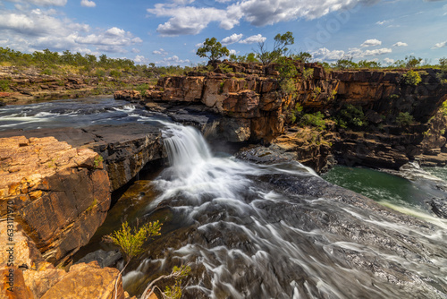Canvas Print Amazing cascading Mitchell Water Falls in the remote Kimberley region of Western