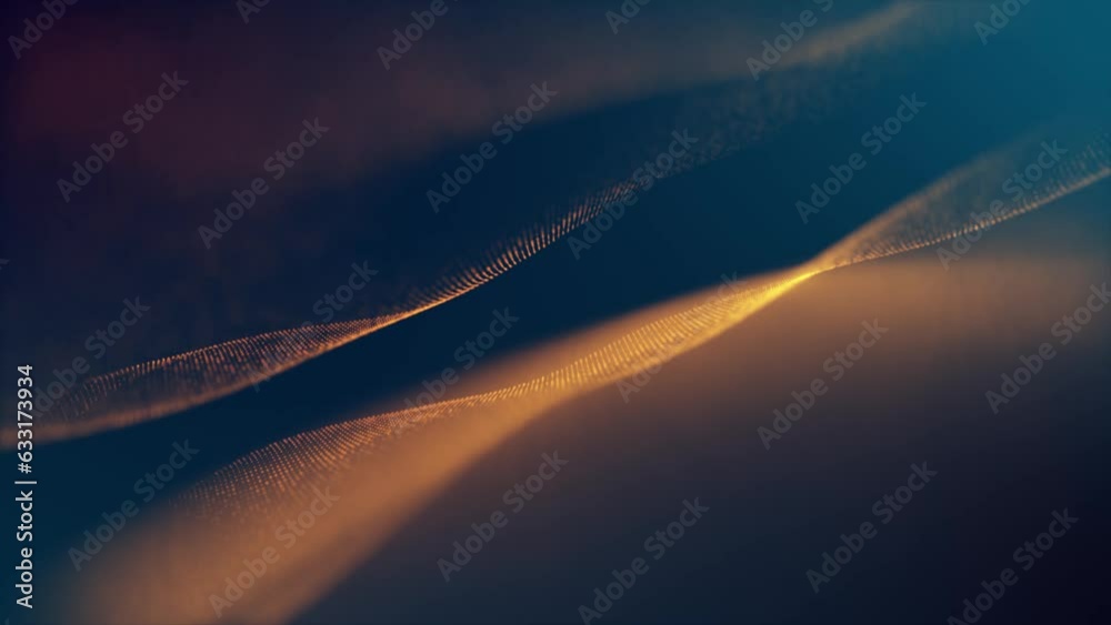 Background trapcode. Dual color digital wave backdrop.