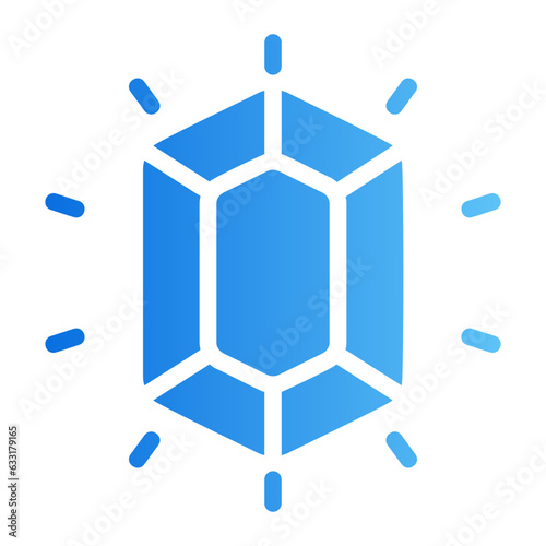 gem gradient icon