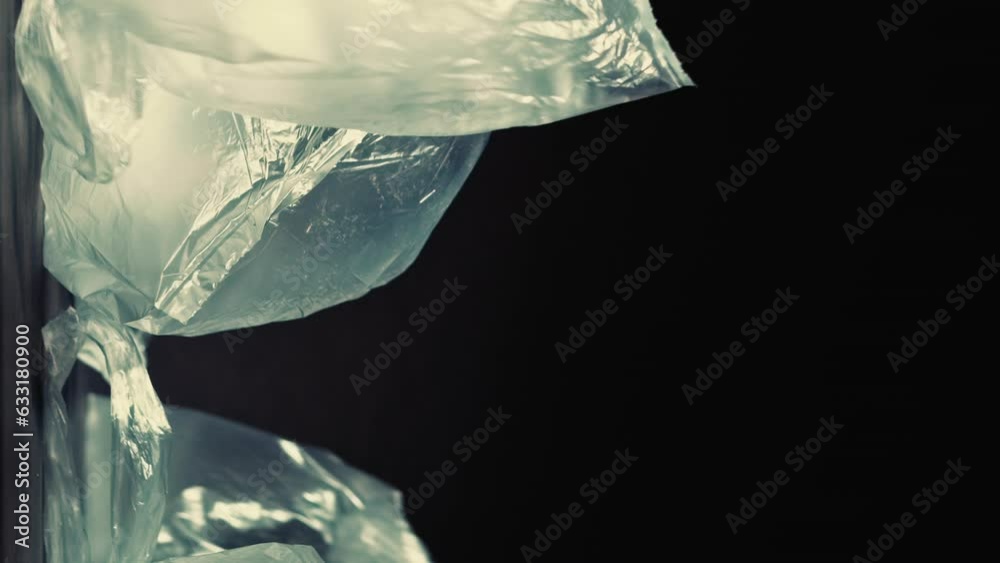 Vertical video. Plastic contamination. Waste management. Stop pollution ...