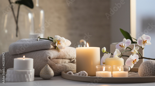 a beautiful room with aromatherapy place