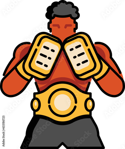 MMA trainer icon