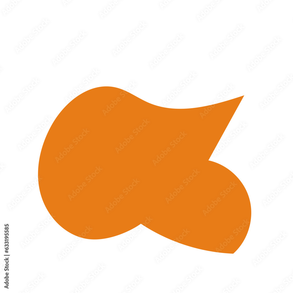 Mustard Orange Abstract Shapes Mustard Orange Abstract Shapes