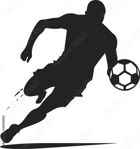 Soccer player silhouette design, Silhouette American Football Player, Soccer Player Running tattoo