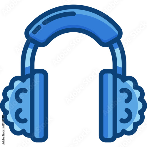 earmuffs two tone icon